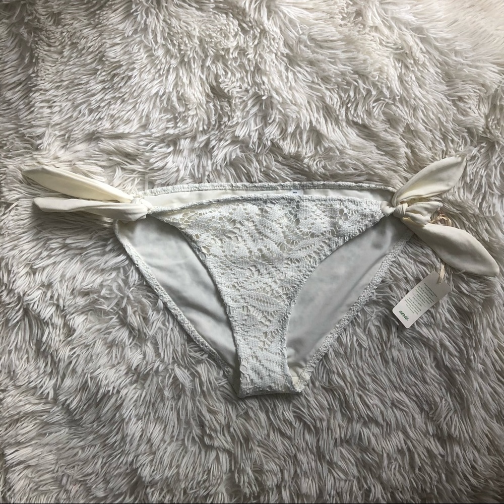 Aerie Crochet Tie Bikini Bottom